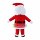 Showing Short Santa Claus Mascot Costume Showing Short Santa Claus Mascot Costume