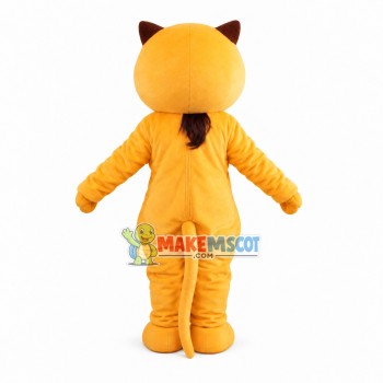 Cartoon Cat Mascot Costume For School Cartoon Cat Mascot Costume For School