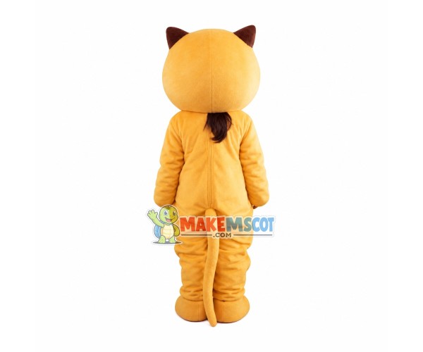 Cartoon Cat Mascot Costume For School Cartoon Cat Mascot Costume For School