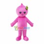 Pink Cartoon Doll Qoo Mascot Costume