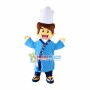Chef Of Japanese Sushi Restaurant Mascot Costume