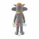 Fashion Cartoon Gray Wolffy Mascot Costume Fashion Cartoon Gray Wolffy Mascot Costume
