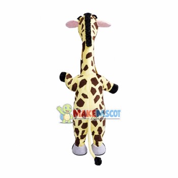 Funny Protruding Nose Giraffe Mascot Costume Funny Protruding Nose Giraffe Mascot Costume