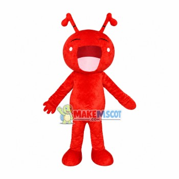 Lovely Cartoon Red Ant Mascot Costume