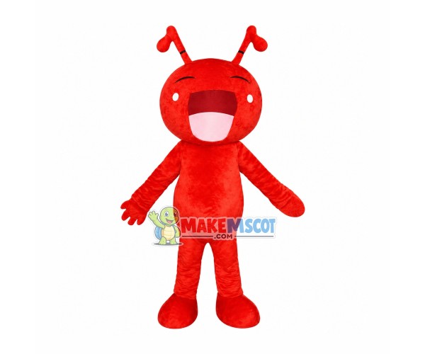 Lovely Cartoon Red Ant Mascot Costume Lovely Cartoon Red Ant Mascot Costume