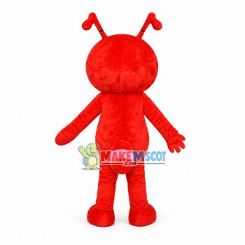 Lovely Cartoon Red Ant Mascot Costume