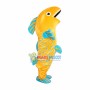 Jumping Golden Carp Mascot Costume
