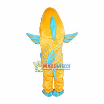Jumping Golden Carp Mascot Costume Jumping Golden Carp Mascot Costume