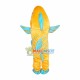 Jumping Golden Carp Mascot Costume Jumping Golden Carp Mascot Costume