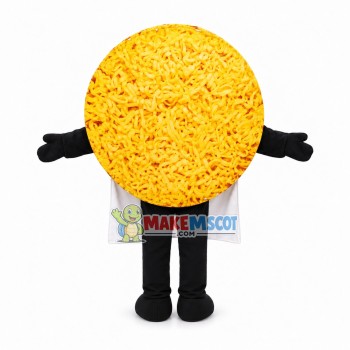 Instant Noodle Cake Mascot Costume Instant Noodle Cake Mascot Costume