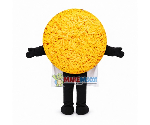 Instant Noodle Cake Mascot Costume Instant Noodle Cake Mascot Costume