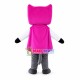 Purple Cloak Demon Mascot Costume Purple Cloak Demon Mascot Costume