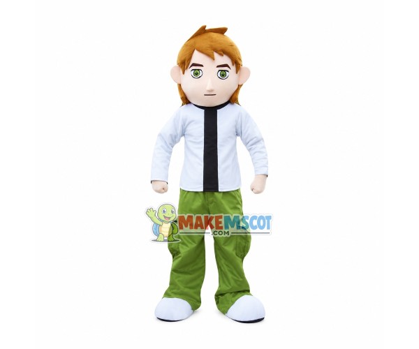 Adventure Boy Mascot Cartoon Costume Adventure Boy Mascot Cartoon Costume