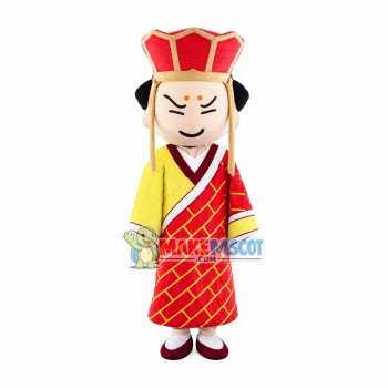 Earmuffs Cartoon Xuan Zang Mascot Costume