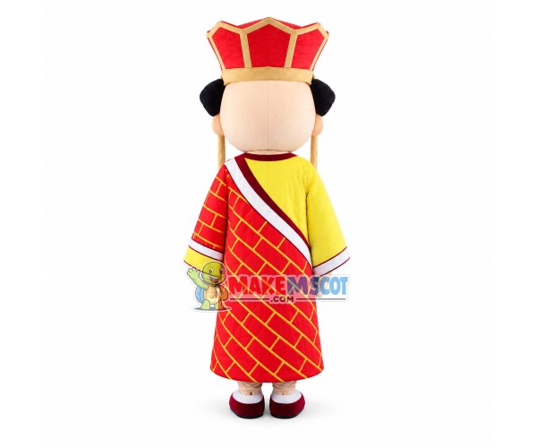 Earmuffs Cartoon Xuan Zang Mascot Costume Earmuffs Cartoon Xuan Zang Mascot Costume