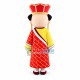 Earmuffs Cartoon Xuan Zang Mascot Costume Earmuffs Cartoon Xuan Zang Mascot Costume