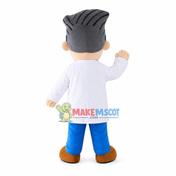 Outstanding Senior Scientist Mascot Costume Outstanding Senior Scientist Mascot Costume