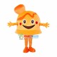 Mango Pudding Cartoon Mascot Costume Mango Pudding Cartoon Mascot Costume