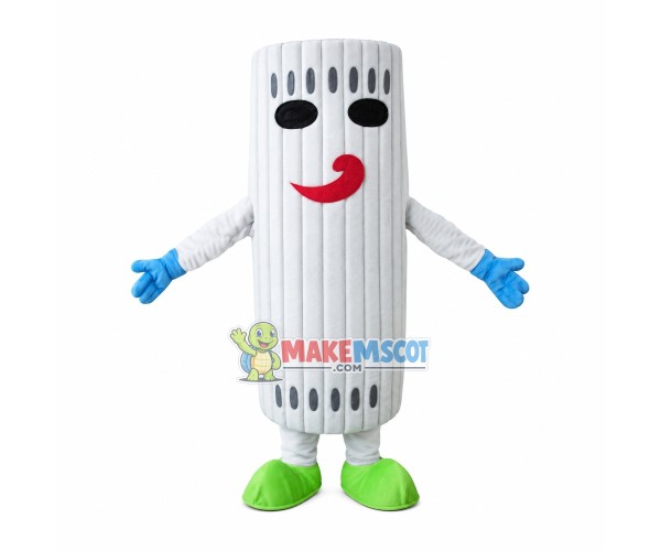 Long Sponge Mop Mascot Costume Long Sponge Mop Mascot Costume