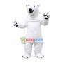 Power Polar Bear Mascot Costume