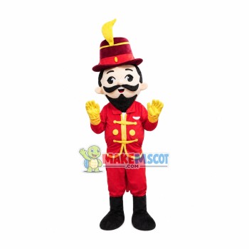 Beard Man Of Honor Guard Mascot Costume Beard Man Of Honor Guard Mascot Costume