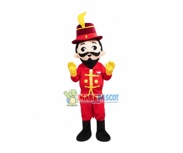 Beard Man Of Honor Guard Mascot Costume Beard Man Of Honor Guard Mascot Costume