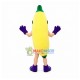 Banana In Purple Glasses Mascot Costume Banana In Purple Glasses Mascot Costume