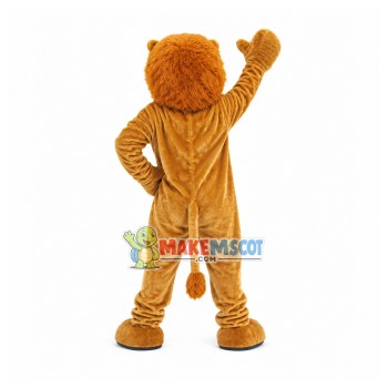 Kind Greeting Lion Mascot Costume Kind Greeting Lion Mascot Costume
