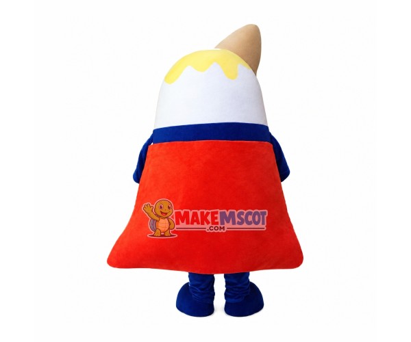 Ice Cream Superman Mascot Costume