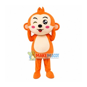 Yoyo Monkey Cartoon Mascot Costume