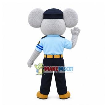 The Majestic Koala Police Mascot Costume The Majestic Koala Police Mascot Costume