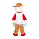 Hiphop Sport White Chicken Mascot Costume