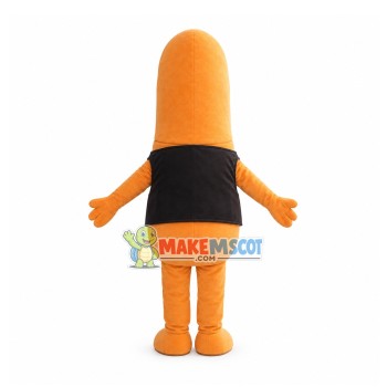 Buck Teeth Ham Sausage Mascot Cartoon Costume Buck Teeth Ham Sausage Mascot Cartoon Costume