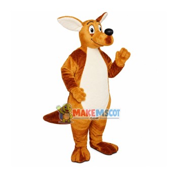 Nice Jumping Kangaroo Mascot Costume