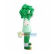 Green Afro Male Nurse Mascot Costume Green Afro Male Nurse Mascot Costume