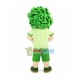 Green Afro Male Nurse Mascot Costume Green Afro Male Nurse Mascot Costume
