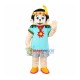 Native Leader Monkey Mascot Costume Native Leader Monkey Mascot Costume