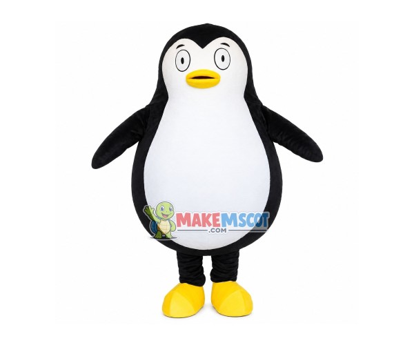 Sluggish Chubby Penguin Mascot Costume Sluggish Chubby Penguin Mascot Costume