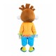 Casual Boy In Slippers Mascot Costume Casual Boy In Slippers Mascot Costume
