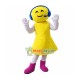 Enthusiastic Lady Tour Guide Mascot Costume Enthusiastic Lady Tour Guide Mascot Costume