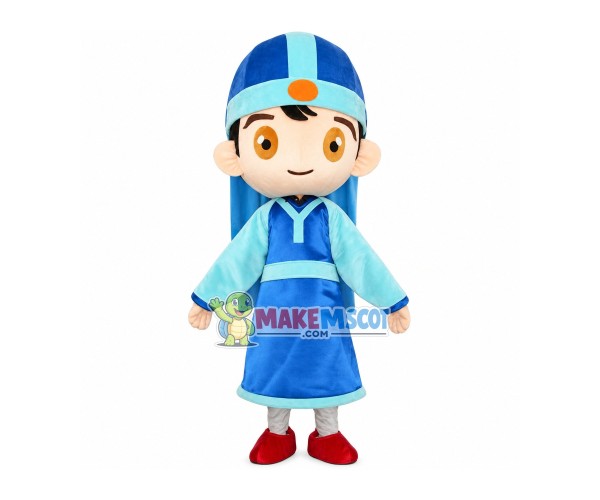 Hanbok Young Master Mascot Costume Hanbok Young Master Mascot Costume
