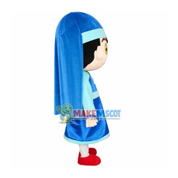 Hanbok Young Master Mascot Costume