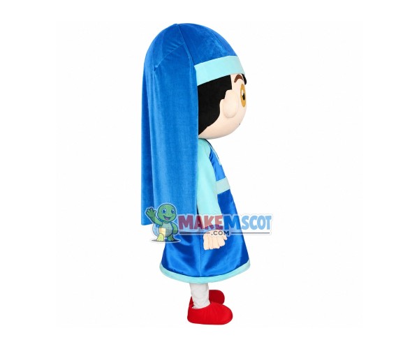 Hanbok Young Master Mascot Costume Hanbok Young Master Mascot Costume