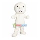 Drowsy Simple Snowman Mascot Costume Drowsy Simple Snowman Mascot Costume