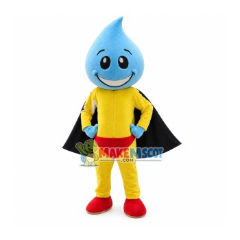 Water Drop Guard Mascot Costume Water Drop Guard Mascot Costume