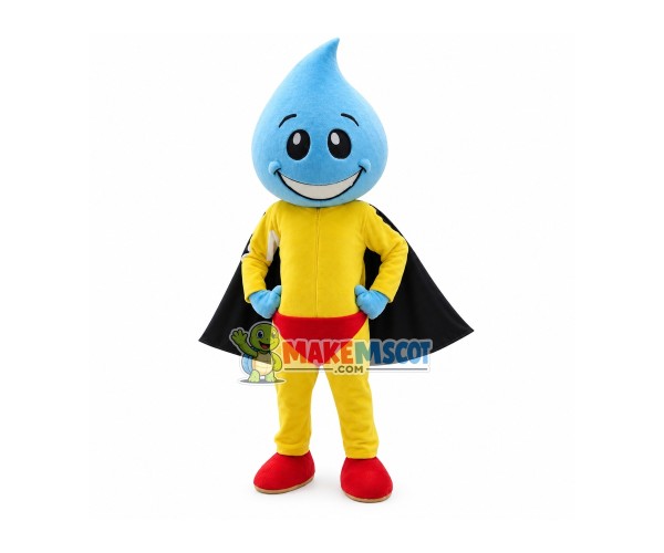 Water Drop Guard Mascot Costume Water Drop Guard Mascot Costume