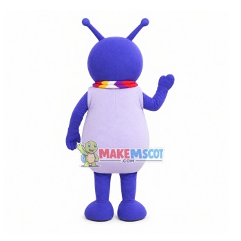 Special Purple Cartoon Bee Mascot Costume Special Purple Cartoon Bee Mascot Costume
