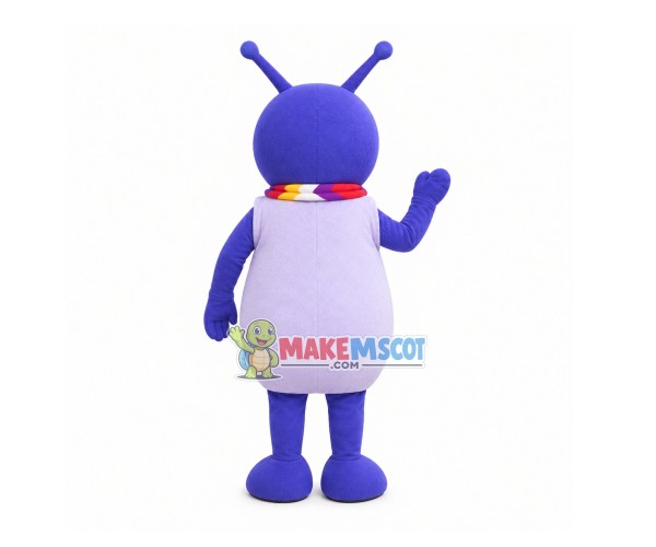Special Purple Cartoon Bee Mascot Costume Special Purple Cartoon Bee Mascot Costume