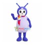 Special Purple Cartoon Bee Mascot Costume