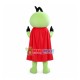 Excited Green Lightning Man Mascot Costume Excited Green Lightning Man Mascot Costume